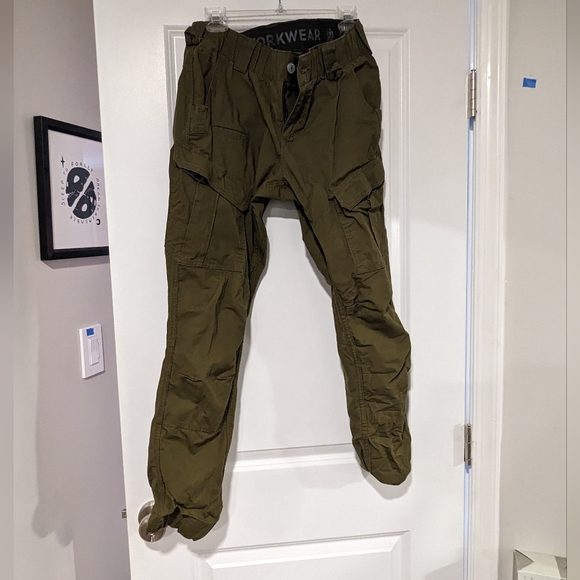 LAST CHANCE : NWOT Dovetail work wear ready set cargo olive green - Picture 4 of 5